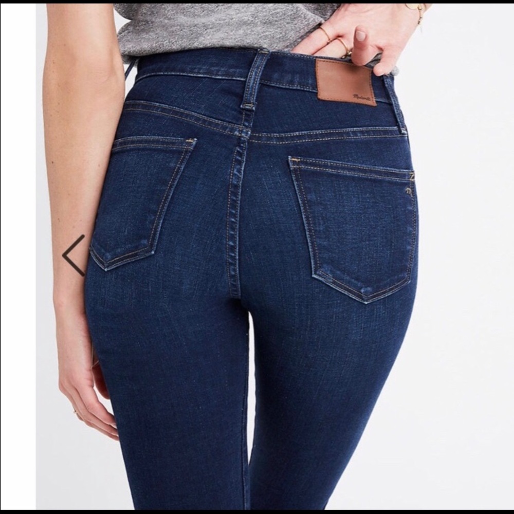 Madewell 10” high rise skinny jeans NWT